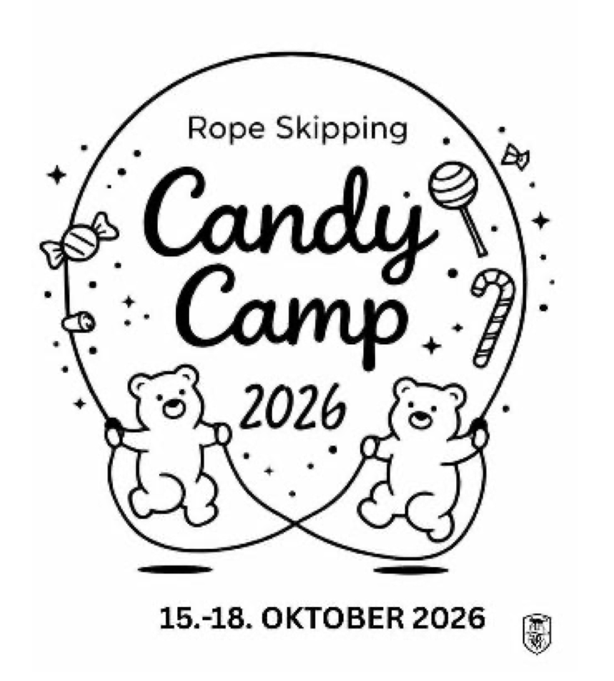 Logo Rope Skipping Candy Camp